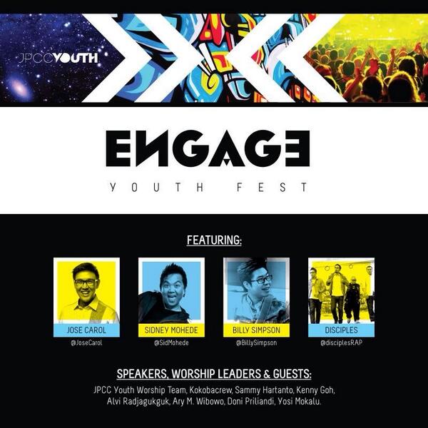 I can't wait for this!! Do follow <a href="/EngageYouthFest/">Engage Youth Fest</a> for the details! Register yourself now! Wohoooo