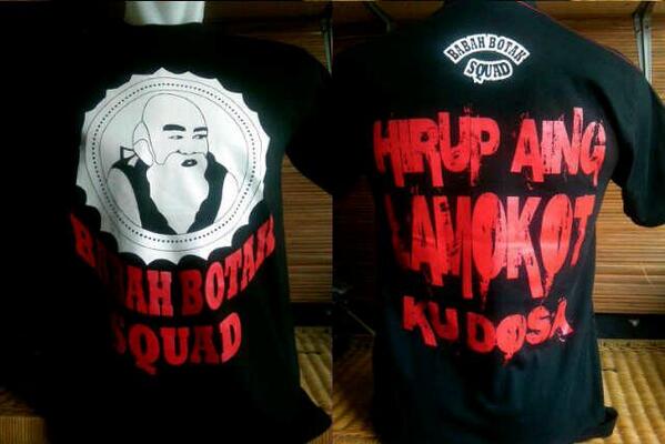 kainafurniture's tweet photo. &amp;quot;BABO SQUAD&amp;quot; Mangga diorder Original Sundanese Clothes. 90rb bae minat PM! http://t.co/c6jkXBBGqr