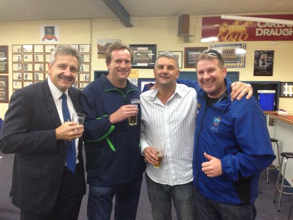 Scooter331's tweet image. Great day @EastPerthFC sharing some love with Dean Turner Paul Higgins &amp;amp; Steve Da Rui #68points