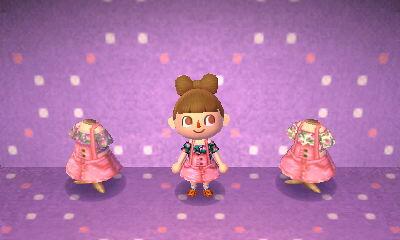 なまはむ Twitterissa 花柄 ピンクデニムサロペを書きました Http T Co Zc5oqpq324 Acnl とび森 マイデザイン Http T Co Pkrzawxguo