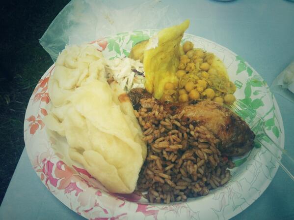 lyssjd's tweet image. Ain't no party like a #triniparty.