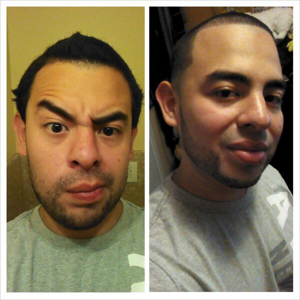 Furrnandotorres's tweet image. lol I was due for a haircut...