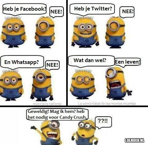 Candy Crush Verslaafden ..