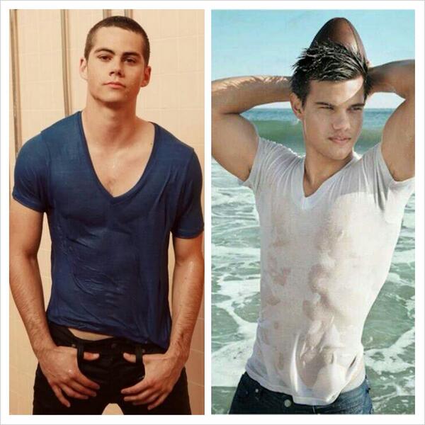 Image: Dylan O'Brien Vs Taylor Lautner 