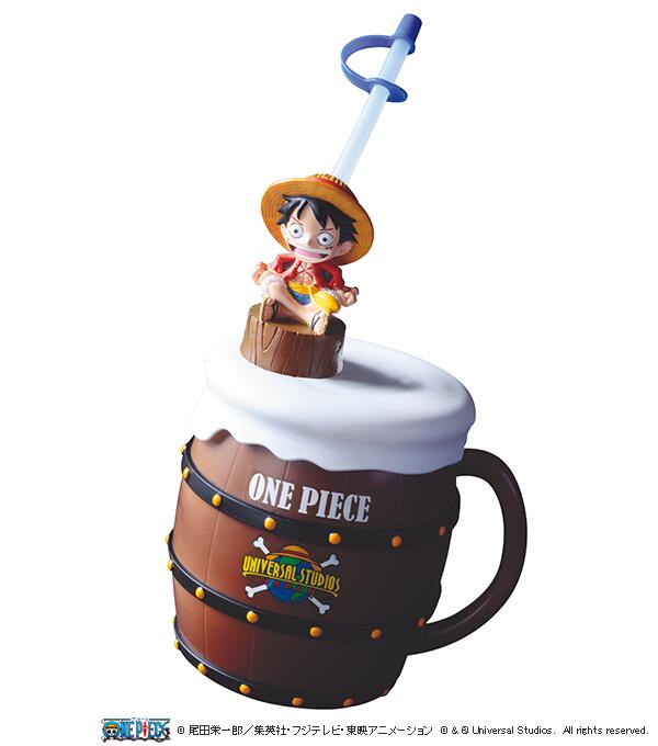 ユニバーサル スタジオ ジャパン公式 麦わらの一味の宴レストラン 飲んで 食べての大騒ぎ ルフィのかけ声を合図に 一味とお揃いの樽型マグ ちっこいルフィ付きの 宴だぁ 祝杯ボトル で乾杯しよう ワンピース Http T Co U2gpw8u9za Http