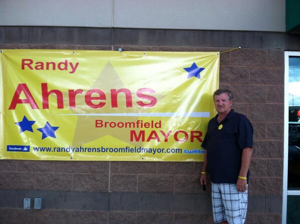 #Bumpers Grill supports #Randy Ahrens as the next mayor of Broomfield!