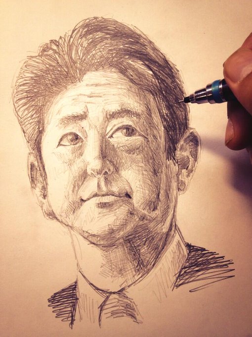 安倍晋三のtwitterイラスト検索結果 古い順