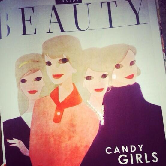 yourgirlkaya's tweet image. Shiseido Advert from 1961 in today's Sunday Times Style. So beautiful. @Shiseido_UK