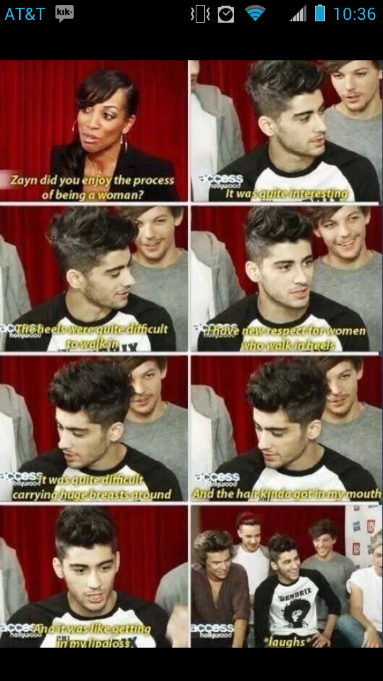 1Dsmilescx's tweet image. Omfg I can't stop laughing this is so funny! Gahh I love you @zaynmalik #cute #onedirectionbestsongeverisamazing