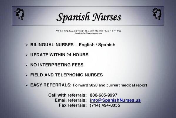 Spanish Nurses tweet media