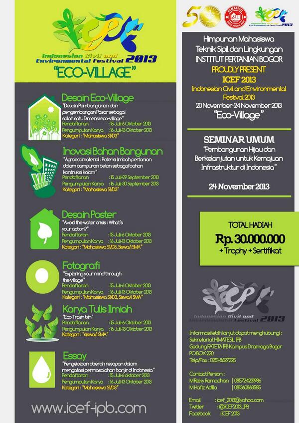 ada lomba untuk teknik sipil nih diakhir tahun ini, ini dia rangkaian lombanya, ikutan yuuk :D <a href="/sipilUB_2011/">Teknik Sipil UB 2011</a>