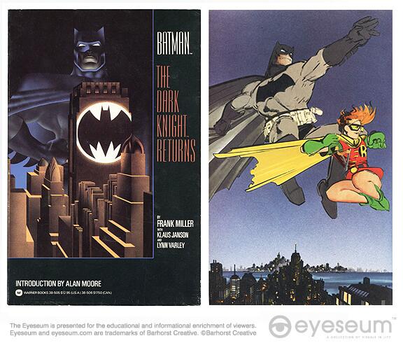 AllThatRetro's tweet image. Comics Set: "The Dark Knight Returns”, 1986. Sponsored by @Stockagogo Photos. #BatMan #DC #Comics