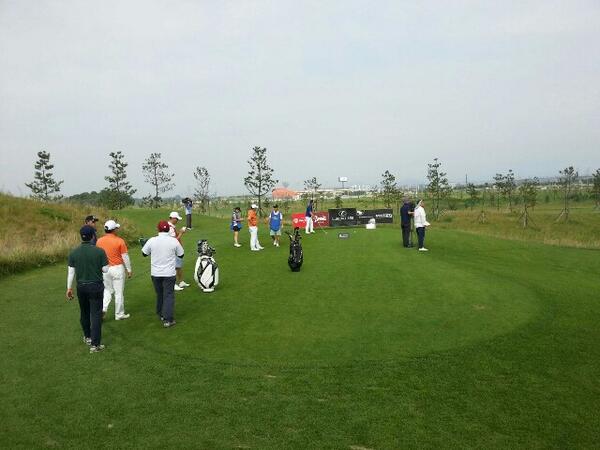 오늘은 렉서스골프아카데미최강전 인천지역 본선전입니다.갤러리분들 많이 오셨네요.ㅎ