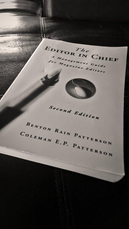 SycloneMedia's tweet image. Catching up on some good refresher reads. #editor-in-chief