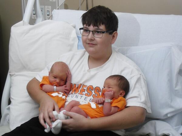 I am a new dad of twins! I have a great set of boys....Jackson, Henry and Gibbs! #twins