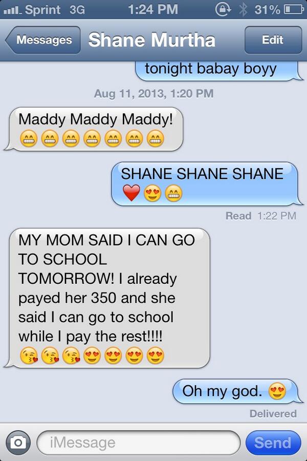 madisunnyyy's tweet image. My life is complete #ShaneIsBack 😍😍❤😘😘😘❤ @ShaneMurtha