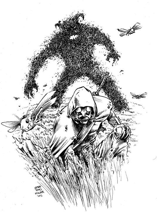 ScriptNovel's tweet image. More great illustrations in my book, Arcane. Scriptnovel.com for a huge preview.