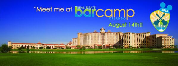 REBCORL's tweet photo. Meet Me In #Orlando at #REBCORL  August 14th for #RealEstateBarCamp @floridarealtors @ Rosen Shingle Resort http://t.co/qUFujS2gDu