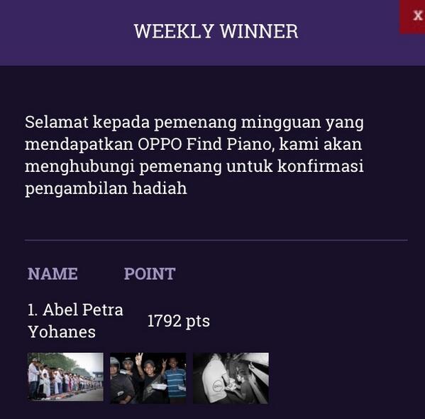 OPPOIndonesia's tweet image. #11 Setiap minggu juri akan memilih 1 pemenang yang akan mendapatkan 1 OPPO Find Piano #FrameORama