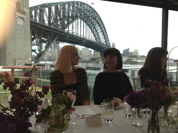 AnnaLogan_'s tweet photo. Gorgeous harbourside Wild Life 20th birthday lunch with @robertkovacs8 #greatstarttotheweek http://t.co/Ur6yVoWFvH