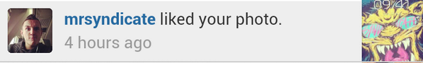 Reubenbatts98's tweet photo. HOLY SHITsyndicate is a legend he took the time to like my phot and omg I cant belive he likes it. Thanks @Syndicave http://t.co/AMmbwavbWU