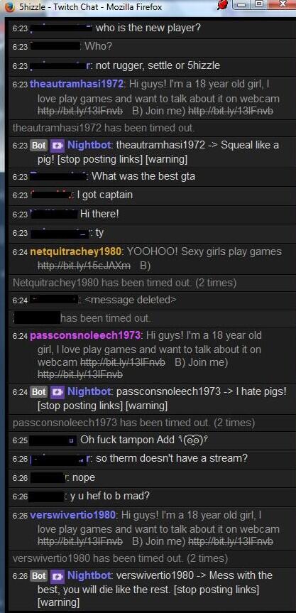 Tigerheli79's tweet image. @5hizzle @TwitchTVSupport The bots are ruining the chat. #timetofixit