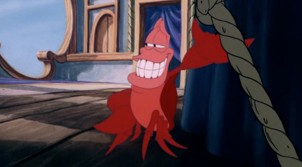 Disney's tweet photo. This is one crafty crab: http://t.co/1WvesqotZe