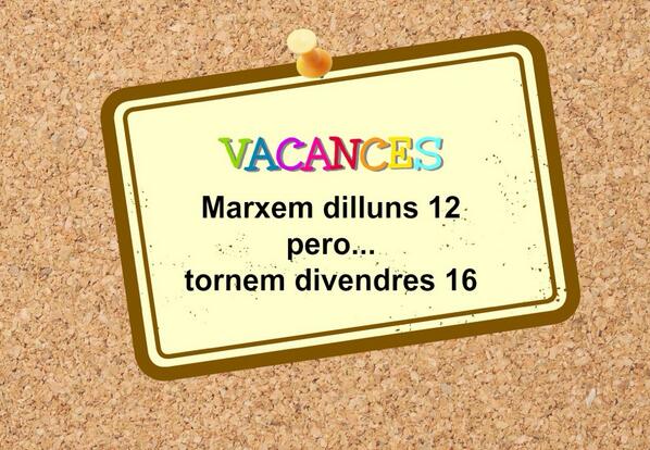 malagrapa's tweet photo. Vacances! http://t.co/paa3pjwcFd