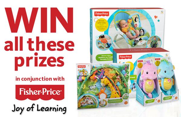 Morrisons's tweet photo. Follow &amp; RT to win a fantastic bundle of Fisher-Price toys! #WinFisherPrice. T&amp;Cs apply: http://t.co/te3LICf7Hz http://t.co/TLSXnu6p5T