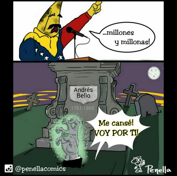 petepenella's tweet photo. "Millones y millonas" fue la gota derramó el vaso #maduro #madurovszombies #thewalkingdead @meollocriollo http://t.co/DcUYBvGSCy
