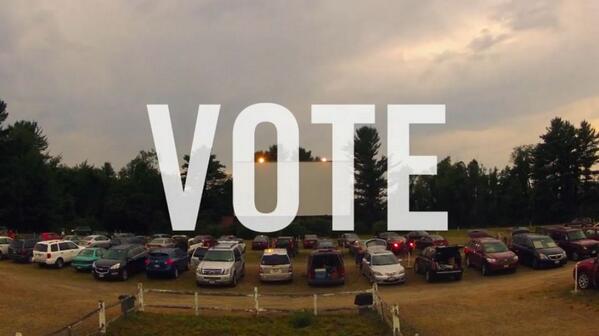 justinchenette's tweet image. Please cast your vote everyday at projectdrivein.com/#vote_7 to save the Saco Drive-In Theater! @Honda #savethedrivein