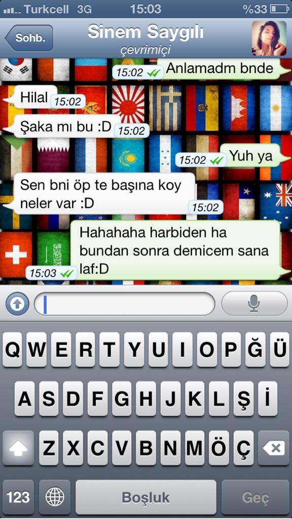 hllshn07's tweet photo. Ne kızlar war part1 :D @sinemsygl http://t.co/w55oKrNFp8