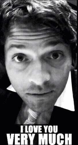 DisneyClock's tweet image. Thank you to all you lovely people who are following me! Here's some Misha to show my thanks!:3