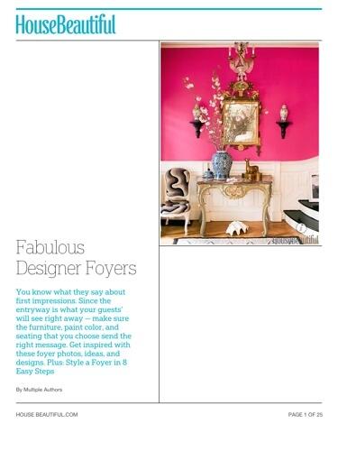 CompassRealtors's tweet photo. Fabulous Designer Foyers http://t.co/44ozcHkwiG