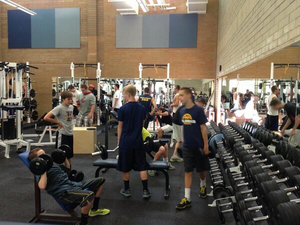 HilanderClan's tweet photo. Kelso High football players getting ready for the season. Exciting! http://t.co/ibLMrCcKqP