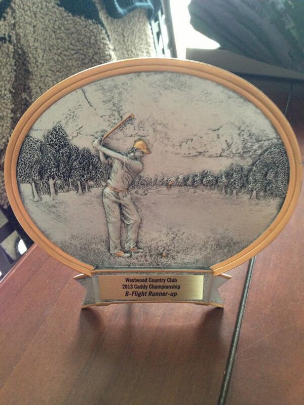MJonTheTrack's tweet photo. My first ever golf trophy http://t.co/g3c4yamYDO