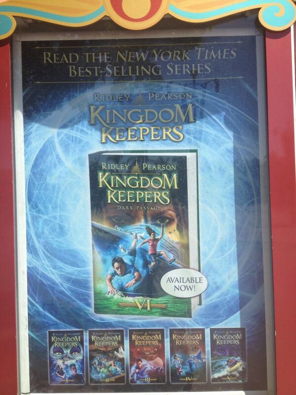 Jhari16's tweet photo. Not sure how new it is but it's new to me. New #KingdomKeepers poster in Disneyland! http://t.co/SzF6Kr9ROU