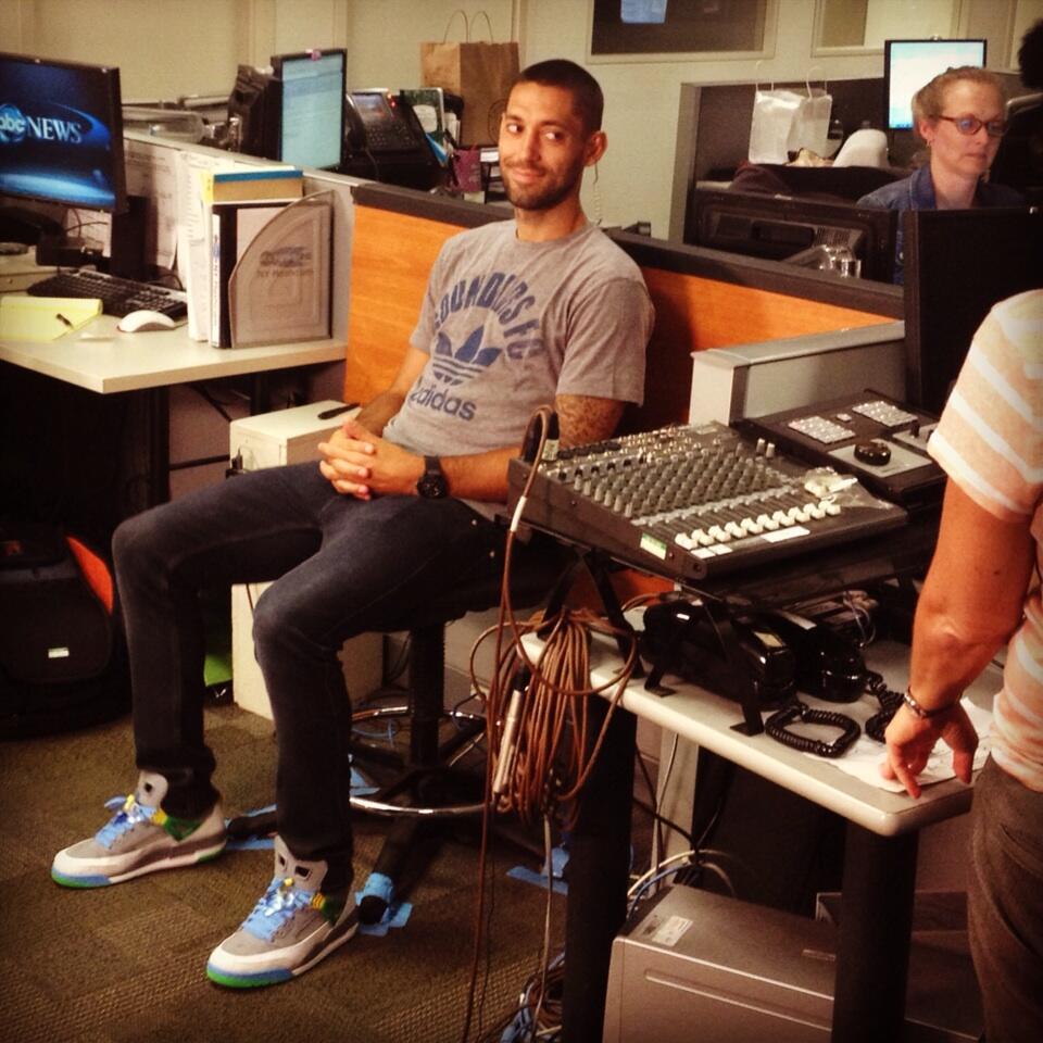 Sean Dennison on Twitter "End of a long, fun day. clint_dempsey