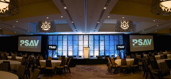 Curious what a pillow wall combined with the proper lighting can do to your event? Take a look.