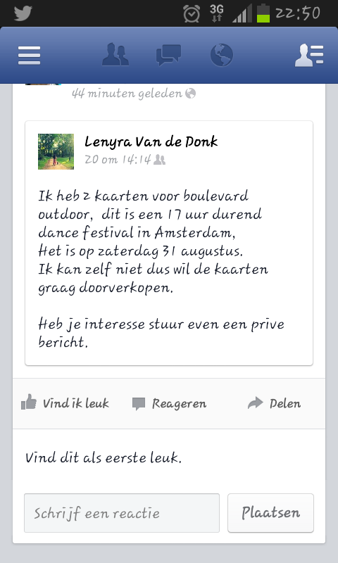 Lenyra_Life's tweet photo. Iemand? http://t.co/FS2HOf95ns