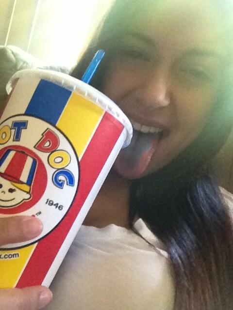 YayItsSavannahh's tweet image. #bluetongue #thuglife #blueraspberrylemonade #yumm 
💙