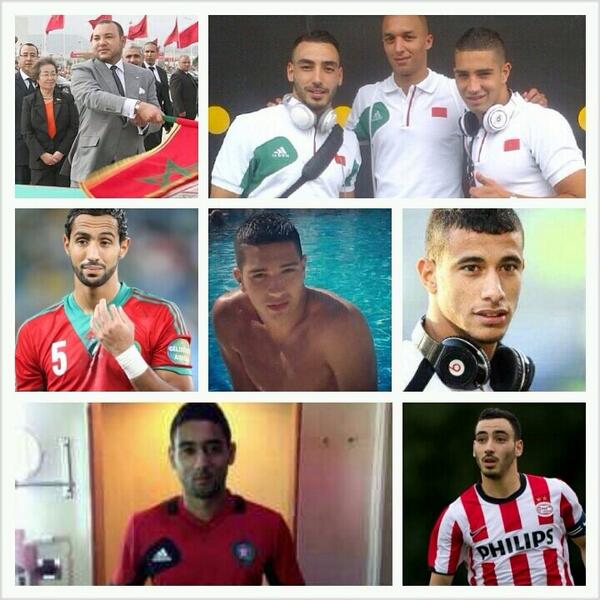 PostBadMarocain's tweet photo. Endless love #moroccan#players  So Proud of them✌ ❤💚 http://t.co/ddA3ulv6mw