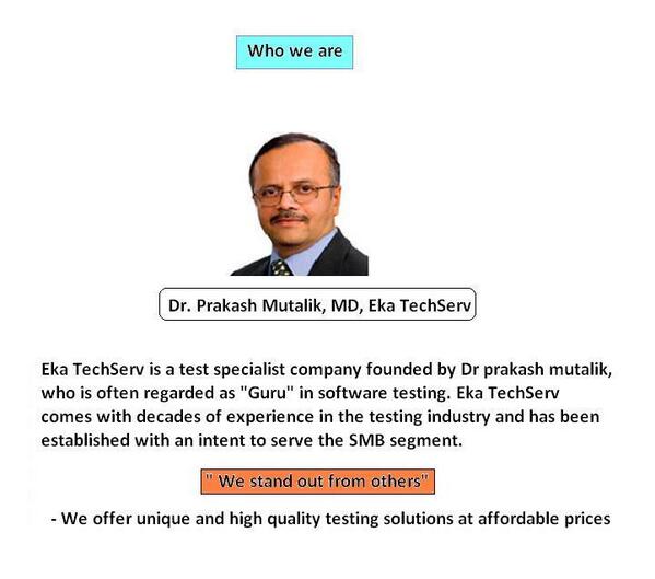 eka_techserv's tweet image. Yippee! its our 100th tweet,want to know who we are? #ekatechserv #cloudbasedtesting #softwaretesting