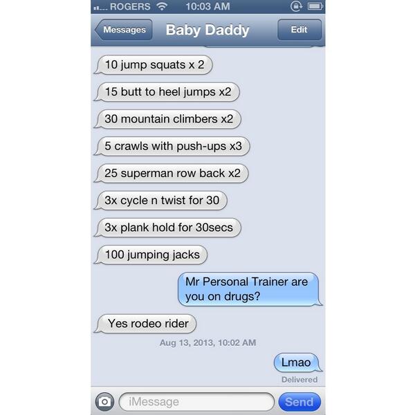 latoyaforever's tweet image. Today&apos;s morning workout routine. #DoItWithMe