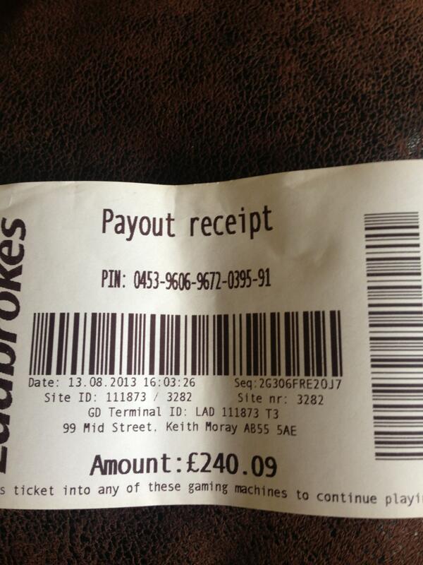cozieboy20's tweet image. Sorry ladbrokes!! #bookiebashed!