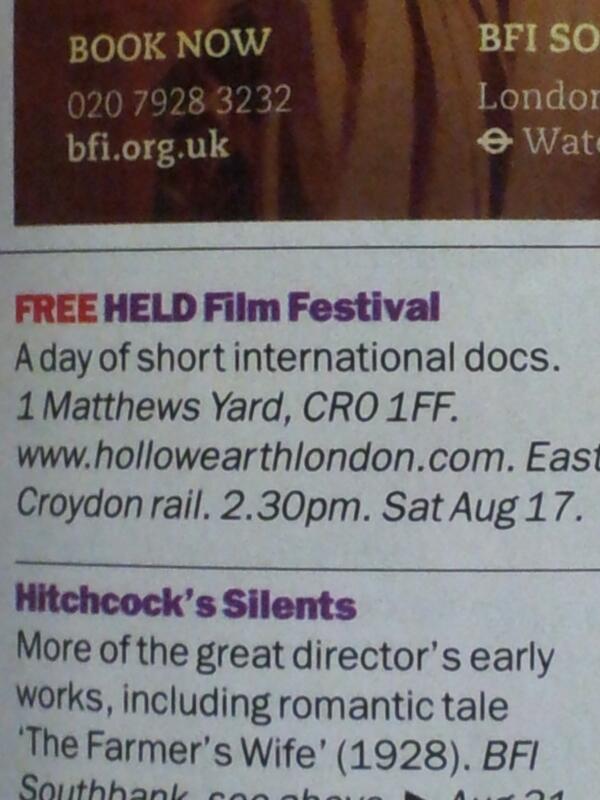 s1monbarker's tweet photo. Flicking through TimeOut and saw a good ad for Matthews Yard. Highly recommended venue. @MatthewsYard http://t.co/pvNGxkJQvW