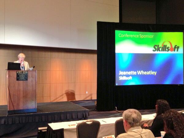 atdatlanta's tweet image. Thanks to @Skillsoft an #ACE2013 sponsor #ASTDATL