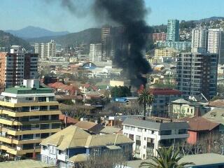 Fuerte Explosion en Viña del mar/Chile  BRkA2eRCQAEfVsg