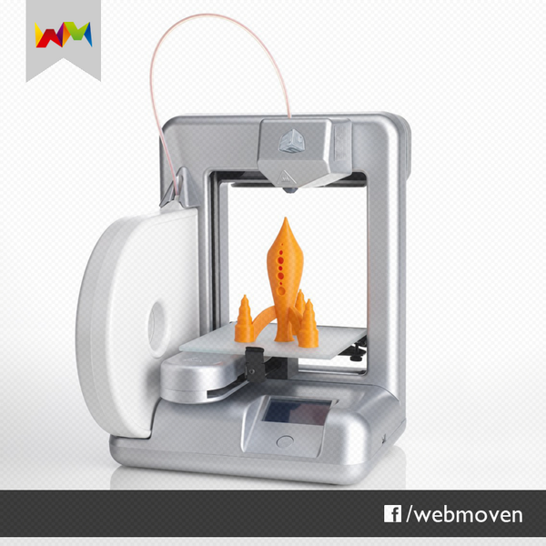 webmoven's tweet image. Impressora Cube 3D será lançada oficialmente nesta sexta 16/8. Veja: bit.ly/17jX0Ac #Cube #3D #News #Webmoven