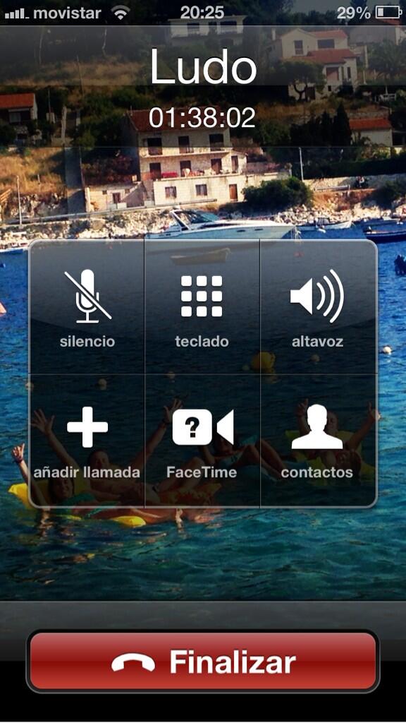 suslopez7's tweet photo. Buena llamadita poniendonos al dia @ludorado http://t.co/t4InnkSNXA